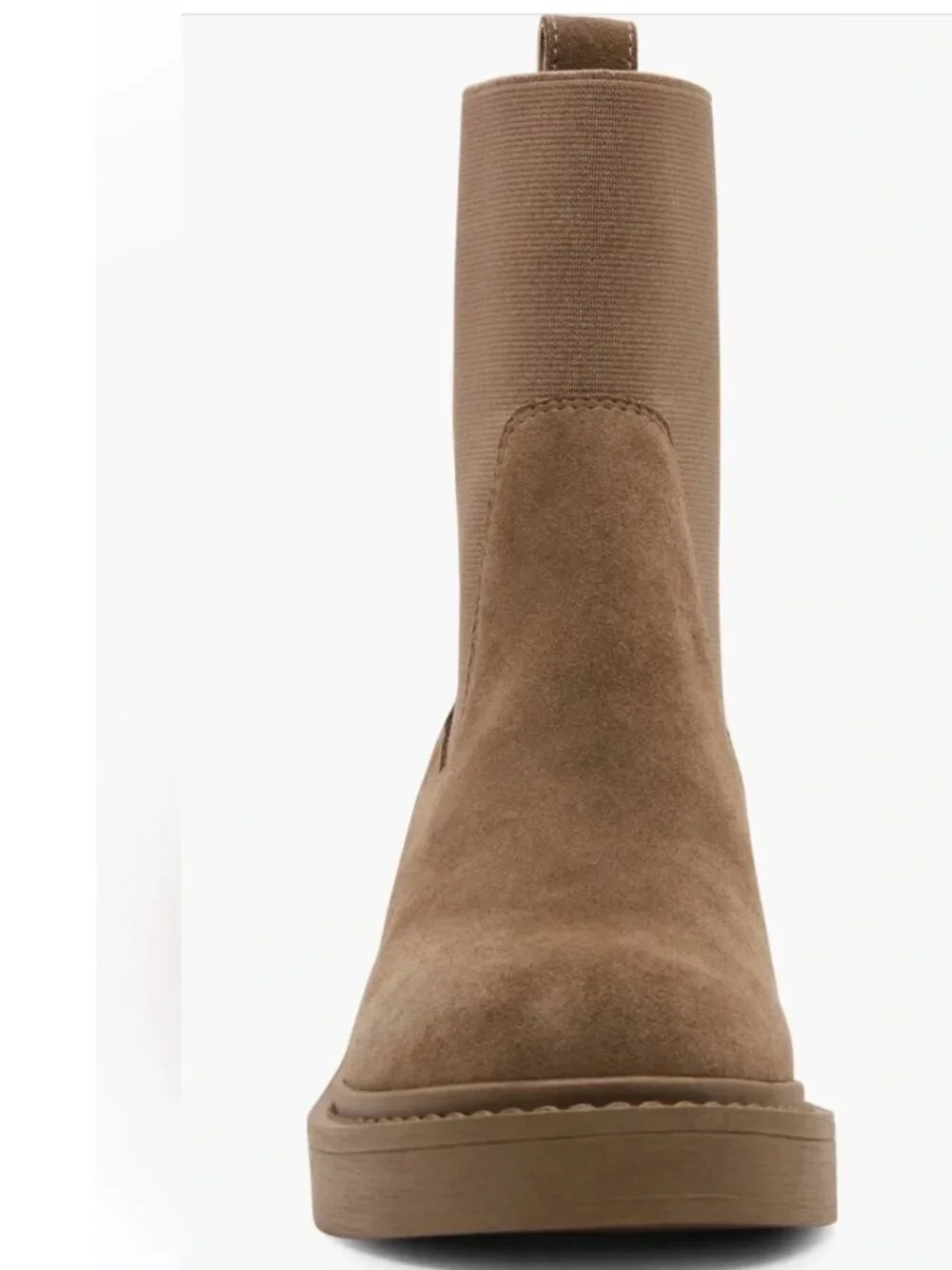 NEW  $180 Blondo Frankie Waterproof Chelsea Boot   11 M, TAUPE SUEDE